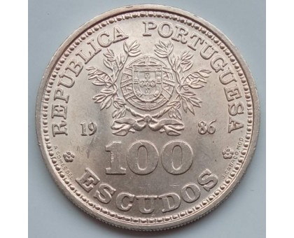 Португалия 100 эскудо 1986. Чемпионат мира по футболу 1986, Мексика