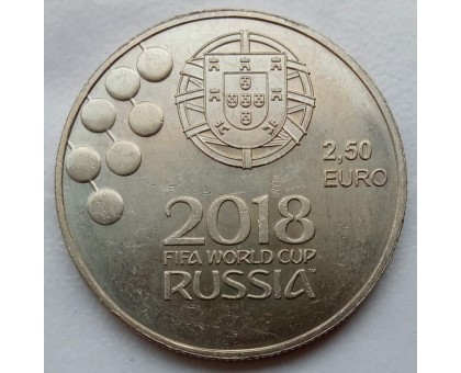Португалия 2,5 евро 2018. Чемпионат мира по футболу в России