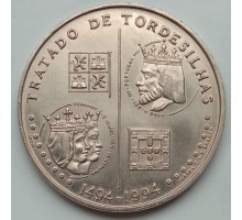 Португалия 200 эскудо 1994. 500 лет заключения Тордесильясского договора
