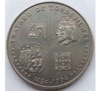 Португалия 200 эскудо 1994. 500 лет заключения Тордесильясского договора
