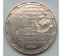 Португалия 200 эскудо 1994. 500 лет разделения зон влияния между Португалией и Испанией