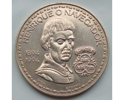 Португалия 200 эскудо 1994. 600 лет со дня рождения Генриха Мореплавателя