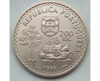 Португалия 200 эскудо 1995. 480 лет островам Солор и Тимор