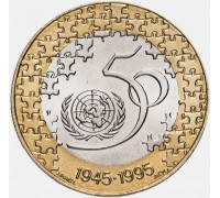 Португалия 200 эскудо 1995. 50 лет ООН