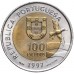 Португалия 100 эскудо 1997. Лиссабон ЭКСПО, 1998