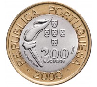 Португалия 200 эскудо 2000. XXVII летние Олимпийские Игры, Сидней 2000