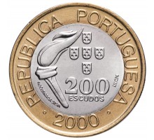 Португалия 200 эскудо 2000. XXVII летние Олимпийские Игры, Сидней 2000