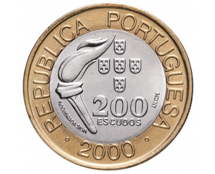 Португалия 200 эскудо 2000. XXVII летние Олимпийские Игры, Сидней 2000