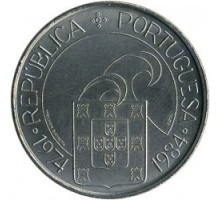Португалия 25 эскудо 1984. 10 лет Революции