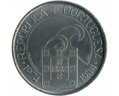 Португалия 25 эскудо 1984. 10 лет Революции