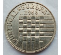 Португалия 25 эскудо 1986. Вступление в зону свободной торговли Европы