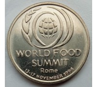 Румыния 10 лей 1996. Международный продовольственный саммит в Риме