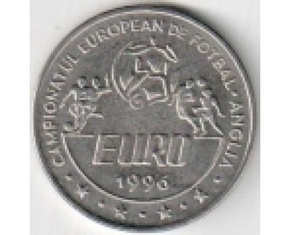 Румыния 10 лей 1996. Чемпионат Европы по футболу 1996