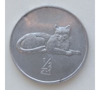 Северная Корея 1/2 чона 2002. Мир животных - Леопард