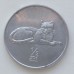 Северная Корея 1/2 чона 2002. Мир животных - Леопард