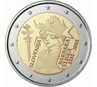 Словения 2 евро 2014. 600 лет со дня воцарения Барбары Цилли