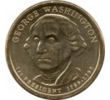 США 1 доллар 2007. Джордж Вашингтон