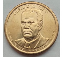 США 1 доллар 2016. Президент США - Джеральд Форд (1974–1977)