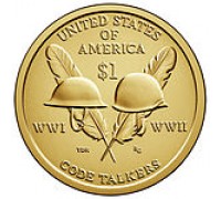 США 1 доллар 2016. Сакагавея Индианка, Радисты