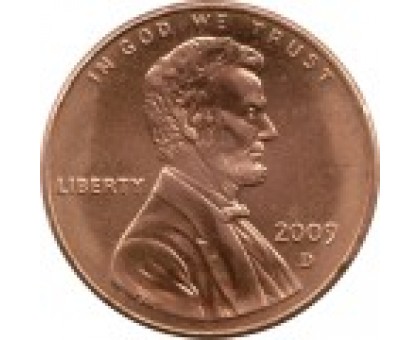 США 1 цент 2009. 200 лет со дня рождения Авраама Линкольна - Президентство в Вашингтоне