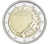 Финляндия 2 евро 2016. 90 лет со дня смерти Эйно Лейно