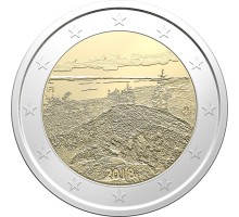 Финляндия 2 евро 2018. Национальные ландшафты Коли