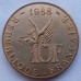 Франция 10 франков 1988. 100 лет со дня рождения Ролана Гарроса