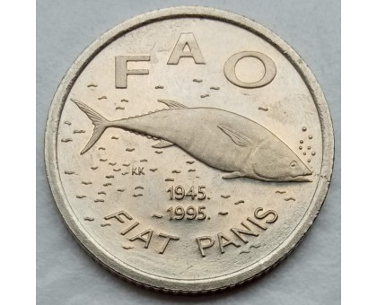 Хорватия 2 куны 1995. ФАО UNC