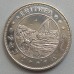 Эритрея 1 доллар 1996. Берегите планету Земля - Средиземноморский сокол