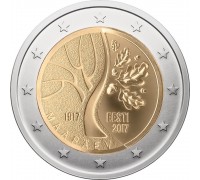 Эстония 2 евро 2017. Дорога Эстонии к независимости