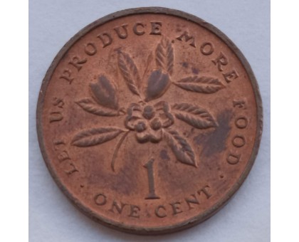 Ямайка 1 цент 1971-1974. ФАО