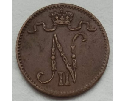 Русская Финляндия 1 пенни 1912