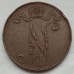 Русская Финляндия 5 пенни 1913