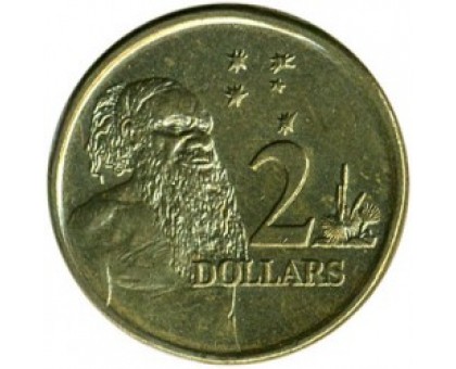 Австралия 2 доллара 1999-2019