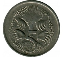 Австралия 5 центов 1966-1984