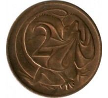 Австралия 2 цента 1966-1984