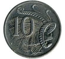 Австралия 10 центов 1985-1998