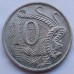 Австралия 10 центов 1999-2019