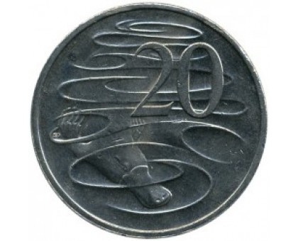 Австралия 20 центов 1999-2017