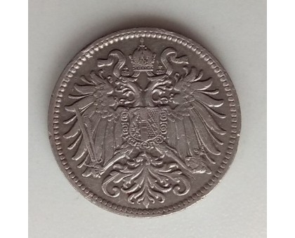 Австрия 10 геллеров 1907