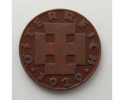 Австрия 2 гроша 1929