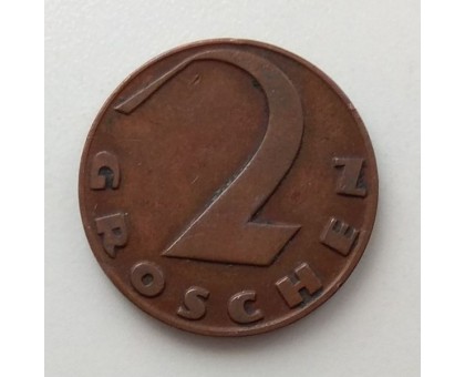 Австрия 2 гроша 1929