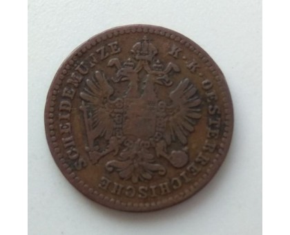 Австрия 1 крейцер 1858