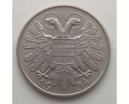 Австрия 1 шиллинг 1934