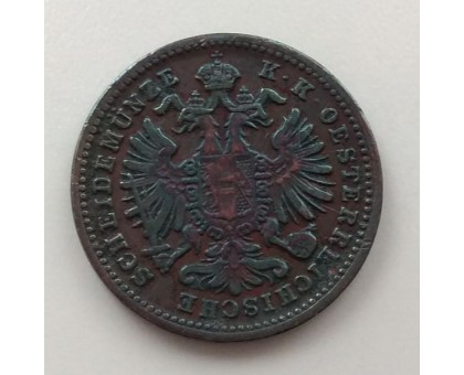 Австрия 1 крейцер 1885