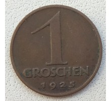 Австрия 1 грош 1925