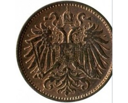 Австрия 2 геллера 1893