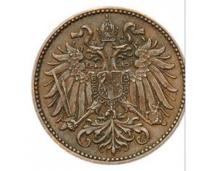 Австрия 2 геллера 1897