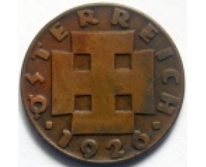 Австрия 2 гроша 1928