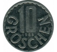 Австрия 10 грошей 1951-2001